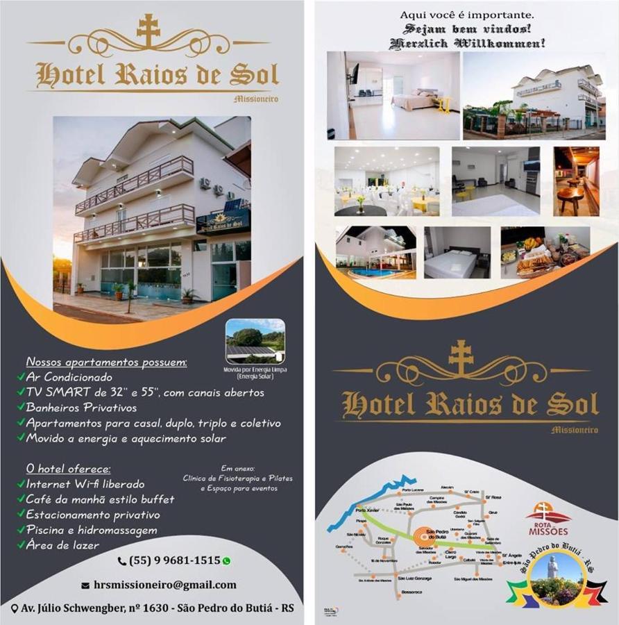 Hotel Raios De Sol Missioneiro Sao Pedro de Butia Exterior photo